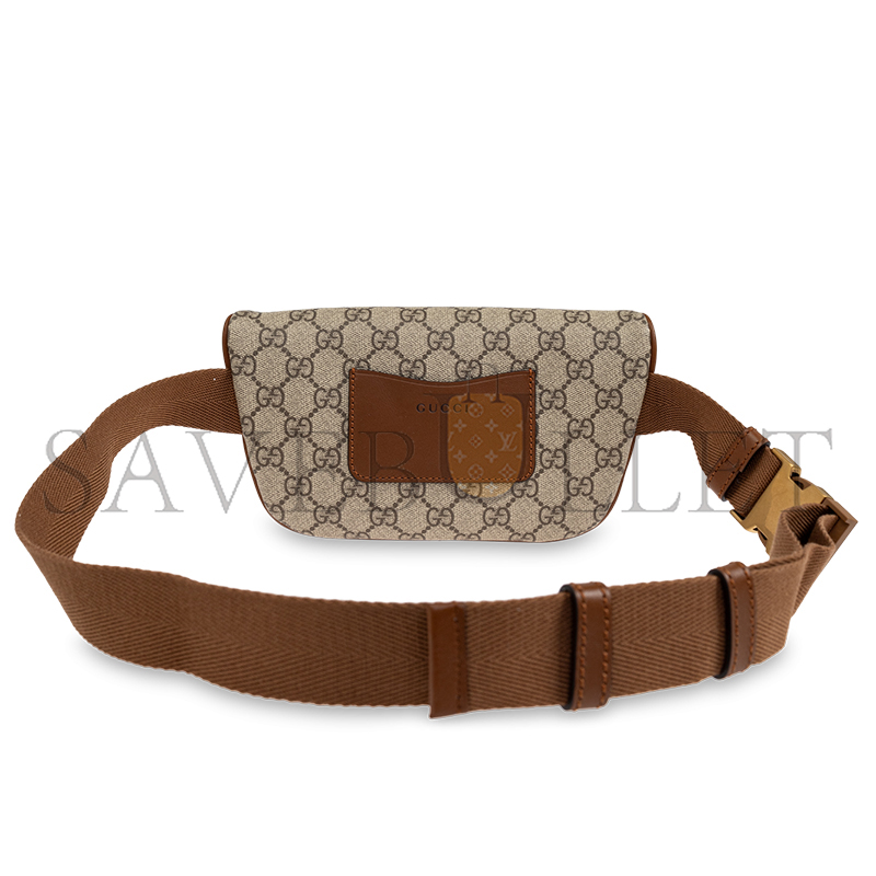 G*u*i gg emblem small belt bag 821165 (23*13*5.5cm)